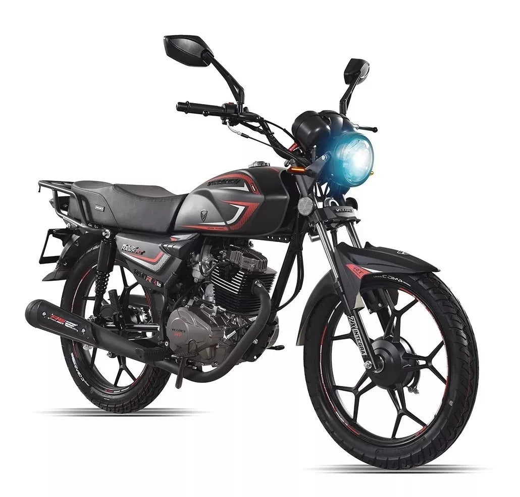 Motocicleta Veloci Black Hawk 150 cc 2023 Negra