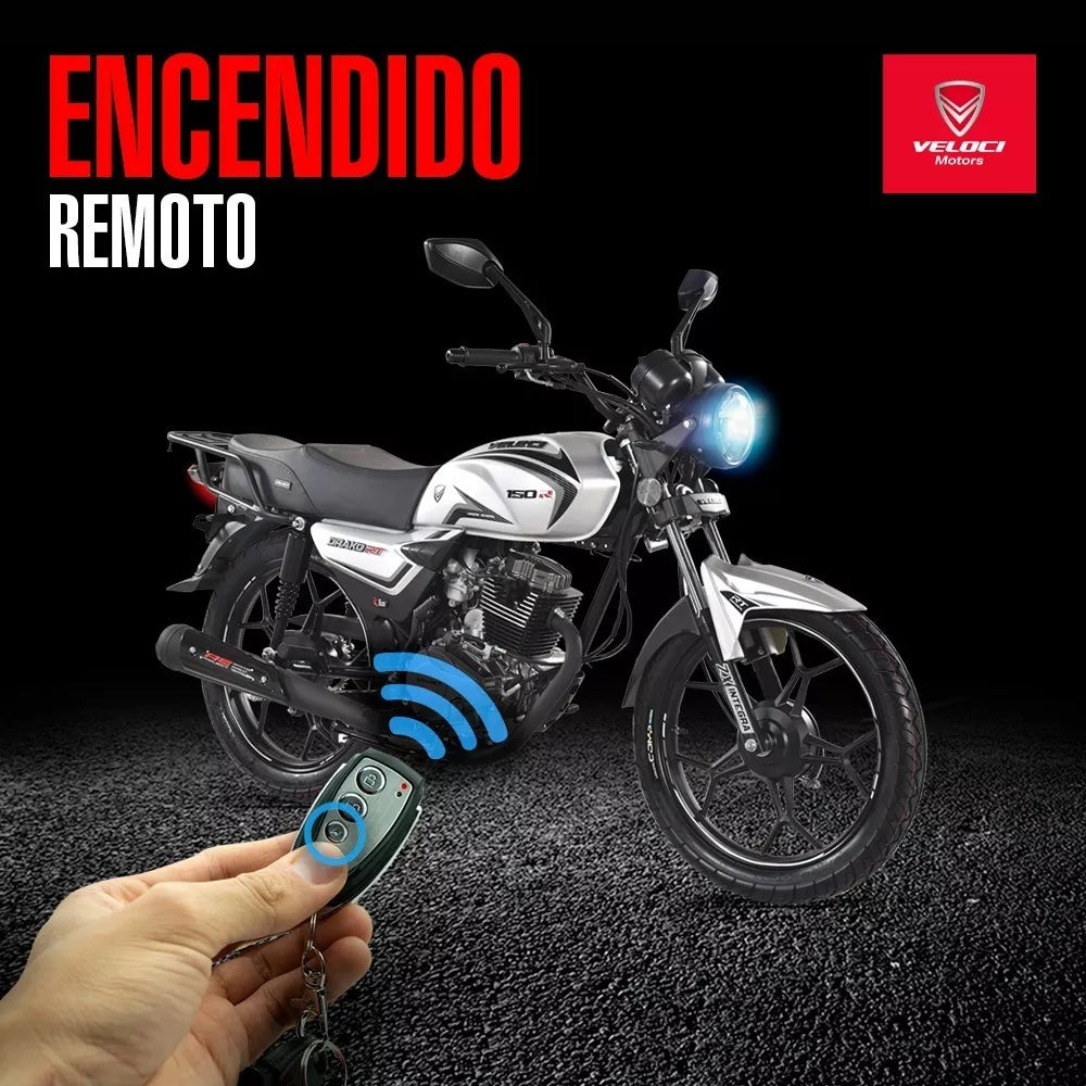 Motocicleta Veloci Drako RT 150 Cc Plata 2023